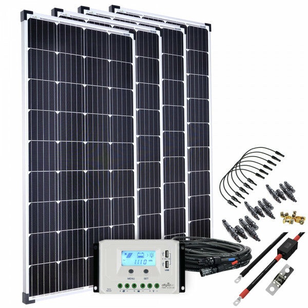 Offgridtec® basicPremium-XL 600W Solaranlage 12V/24V Komplettsystem