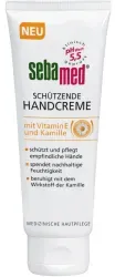 sebamed® Schützende Handcreme mit Vitamin E und Kamille 701106 , 75 ml - Tube