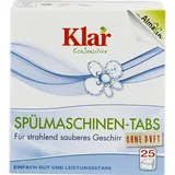 Klar Bio Spülmaschinen-Tabs, 25 St (2 x 500 gr)