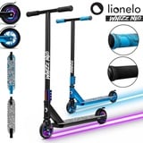 Lionelo Stunt Scooter WHIZZ, ABEC-9 Kugellagern, Aluminium Deck, HIC, 110mm PU Räder, breiter Lenker, Steel Bremse, Funscooter, Stuntscooter Tretroller Cityroller Trick Roller für Kinder Erwachsene