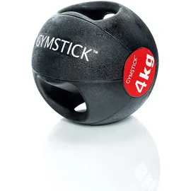 Gymstick Medizinball mit Griffen, ø 25 cm, 4 kg (farblich sortiert)