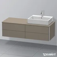 Duravit XSquare Waschtischunterschrank, 4 Auszüge, XS4913R9090,