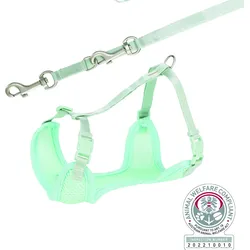Trixie Hundezubehör Junior Welpen-Softgeschirr mit Leine Maße: 26-34 cm / 10 mm