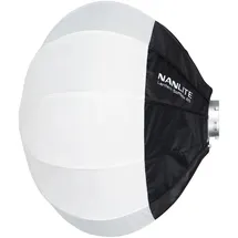 Nanlite LT-65 Lantern-Softbox 65 cm mit Bowens-Anschluss z. B. für Forza 300(B) II 500(B) II. Inkl. Transporttasche.