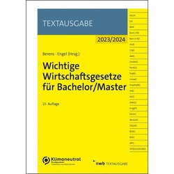 Wichtige Wirtschaftsgesetze für Bachelor/Master