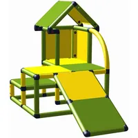 Moveandstic move and stic Spielhaus KUNO mit Kleinkindrutsche und