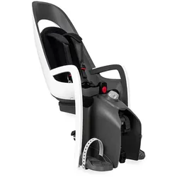 Hamax Caress Fahrradkindersitz inkl. Gepäckträger-Adapter, Farbe: Grey / White / Black