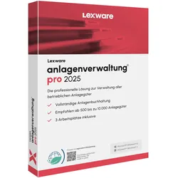 Lexware anlagenverwaltung pro 2025 Jahresversion 365-Tage