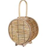 Beliani Laterne, Laterne Rattan 30 cm BISTAL (1 x)