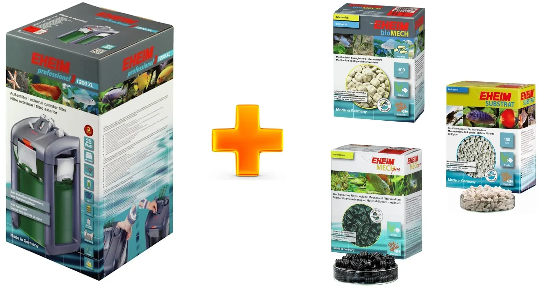 EHEIM Professional 3 1200XL Vorteils-Paket