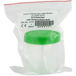 Urinbecher mit Schraubdeckel