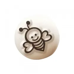 LaDot Stein - "Biene Kinder" (1,5 x 1,5 cm) - Temporärer Tattoo