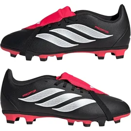 adidas Predator Club Fold-Over Tongue MG Fußballschuhe Kinder core black/cloud white/lucid red 32
