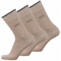 CAMEL ACTIVE Basic Socken 3er Pack Beige melange 43-46