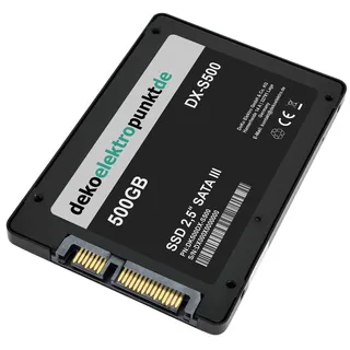 500GB SSD Festplatte passend für Toshiba Satellite C855-1TD