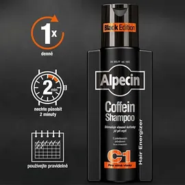Alpecin Coffein Shampoo Black Edition 250 ml