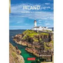 Harenberg Irland Wochenplaner 2026 - Eine Reise in 53 Bildern