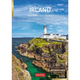 Harenberg Irland Wochenplaner 2026 - Eine Reise in 53 Bildern
