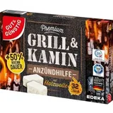 Gut&Günstig Grillanzünder 32 Stück Holz/Weiß