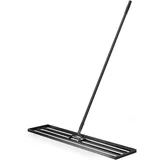 Wiltec Rasenrakel 121,9 x 25,4 cm mit 2 m Stiel