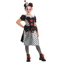 Rubie's offizielles einfarbiges Clown-Kleid, Kostüm für Kinder, Größe Alter 7–8 Jahre