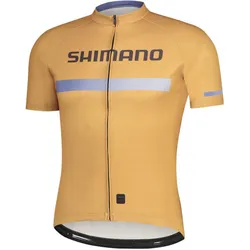 LOGO Short Sleeve Jersey, Matte Gold