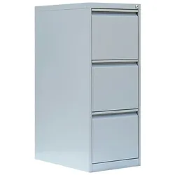 Büro Hängeregistratur Schrank für DIN A4 Hängemappen 101x40x62cm (HxBxT) Lichtgrau