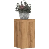 VidaXL Pflanzenständer 2 Stk. Artisan-Eiche 10x10x18 cm Holzwerkstoff