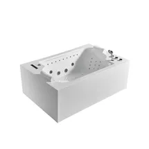 JV Möbel Whirlpool Badewanne 120 x 180 cm (1-tlg)