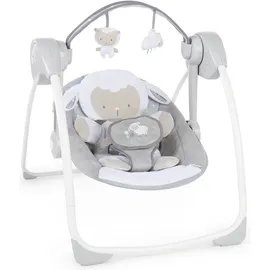 Ingenuity Ingenuity, tragbare Babyschaukel, Cuddle lamp - mit Melodien, Zeit- und Schaukeleinstellung