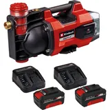 Einhell Akku-Gartenpumpe Aquinna 36/38 F LED + 2x Starterset