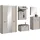 xonox.home Emil Garderobenkombination 287x190x40 cm Beige/Braun
