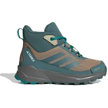 adidas Terrex Trailmaker 2 Mid RAIN.RDY Kinder Cardboard/Preloved Teal/Pure Teal 30 1/2