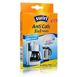 Swirl Swirl Anti Calc 3in1 Tablets Entkalkung und Reinigung für Kaffeemaschi Entkalker