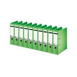 Leitz Aktenordner DIN A4 80 mm Grün 10 St.