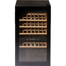 Wolkenstein Weintemperierschrank WTS49DW Schwarz EEK: G