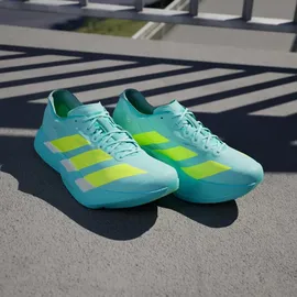 adidas Adizero Adios Pro 4 Laufschuh - Flash Aqua / Lucid Lemon / Mint Ton - 48