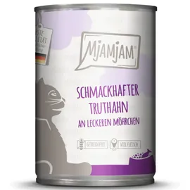 MjAMjAM schmackhafter Truthahn an leckeren Möhrchen 6 x 400 g