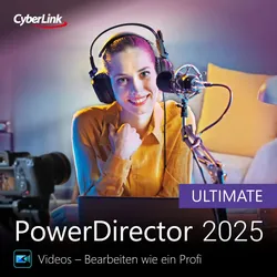 Cyberlink PowerDirector 2025 Ultimate Software