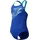 Speedo Medley Logo Medalist Badeanzug Deep Sapphire/Mayan Blue 9-10 Jahre