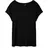 Vero Moda VMAVA PLAIN SS TOP JRS NOOS Schwarz S