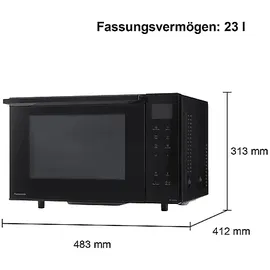 Panasonic NN-DF38PBEPG Schwarz
