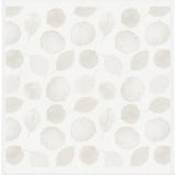 Ekelund Tischdecke Bladnerv 75x75 cm, gewebt beige