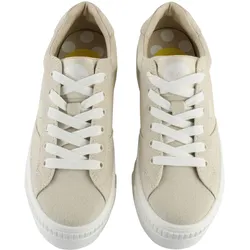 Trainingsschuh BUFFALO "Buffalo Damen Buffalo Paired Organic Cotton", Damen, Gr. 39, beige, Kunstfaser, unifarben, Schuhe