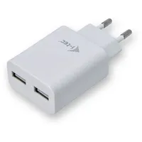 iTEC i-tec USB Power Charger 2 Port 2.4A weiß CHARGER2A4W