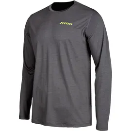 Klim Teton Funktionsshirt langarm Dunkelgrau XL