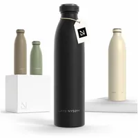 LARS NYSØM Edelstahl Trinkflasche 350ml, 500ml, 750ml, 1L, 1