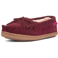 Hush Puppies Damen Addy Flache Hausschuhe, Rot (Burgundy Burgundy) - 36 EU