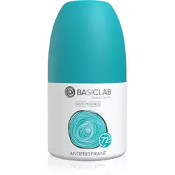 BasicLab Dermocosmetics Anti-Perspiris Antitranspirant Roll-on gegen übermäßiges Schwitzen 72h 60 ml