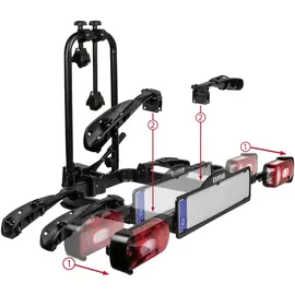 Eufab Erweiterung für Fahrradträger Crow Plus